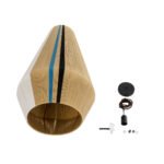 GLOBOSTAR® SALERNO 02079 Boho Κρεμαστό Φωτιστικό Οροφής με Ντουί 1 x E27 AC 220-240V IP20 - Πολύχρωμο - Μ50 x Π50 x Υ90cm - Image 9