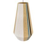 GLOBOSTAR® SALERNO 02079 Boho Κρεμαστό Φωτιστικό Οροφής με Ντουί 1 x E27 AC 220-240V IP20 - Πολύχρωμο - Μ50 x Π50 x Υ90cm - Image 6