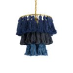 GLOBOSTAR® MISSOULA 02085 Boho Κρεμαστό Φωτιστικό Οροφής με Ντουί 1 x E27 AC 220-240V IP20 - Πολύχρωμο - Μ30 x Π30 x Υ40cm - Image 2