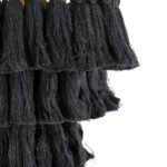 GLOBOSTAR® MISSOULA 02087 Boho Κρεμαστό Φωτιστικό Οροφής με Ντουί 1 x E27 AC 220-240V IP20 - Μαύρο & Χρυσό - Μ30 x Π30 x Υ40cm - Image 8