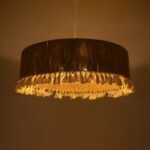 GLOBOSTAR® PUERTORICO 02095 Boho Κρεμαστό Φωτιστικό Οροφής με Ντουί 3 x E27 AC 220-240V IP20 - Μπεζ - Μ80 x Π80 x Υ27cm - Image 3