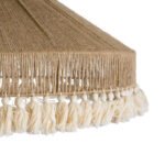 GLOBOSTAR® PUERTORICO 02099 Boho Κρεμαστό Φωτιστικό Οροφής με Ντουί 3 x E27 AC 220-240V IP20 - Μπεζ & Λευκό - Μ80 x Π80 x Υ35cm - Image 8