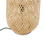 GLOBOSTAR® MAMIZU 02109 Boho Επιδαπέδιο Φωτιστικό με Ντουί 1 x E27 AC 220-240V IP20 - Μπεζ - Μ28 x Π28 x Υ93cm - Image 7