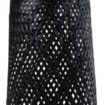 GLOBOSTAR® MAMIZU 02110 Boho Επιδαπέδιο Φωτιστικό με Ντουί 1 x E27 AC 220-240V IP20 - Μαύρο - Μ28 x Π28 x Υ93cm - Image 6