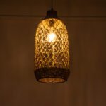 GLOBOSTAR® ECUADOR 02116 Boho Κρεμαστό Φωτιστικό Οροφής με Ντουί 1 x E27 AC 220-240V IP20 - Μπεζ - Μ23 x Π23 x Υ50cm - Image 3