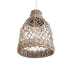 GLOBOSTAR® ECUADOR 02118 Boho Κρεμαστό Φωτιστικό Οροφής με Ντουί 1 x E27 AC 220-240V IP20 - Μπεζ - Μ25 x Π25 x Υ35cm - Image 6