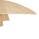 GLOBOSTAR® ZORA 02140 Boho Κρεμαστό Φωτιστικό Οροφής με Ντουί 1 x E27 AC 220-240V IP20 - Μπεζ - Μ120 x Π120 x Υ40cm - Image 8