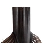 GLOBOSTAR® MIHIRO 02151 Boho Επιδαπέδιο Φωτιστικό με Ντουί 1 x E27 AC 220-240V IP20 - Καφέ & Μαύρο - Μ48 x Π48 x Υ120cm - Image 6