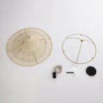 GLOBOSTAR® PALERMO 02152 Boho Κρεμαστό Φωτιστικό Οροφής με Ντουί 1 x E27 AC 220-240V IP20 - Μπεζ - Μ60 x Π60 x Υ36cm - Image 9