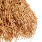 GLOBOSTAR® GUADELOUPE 02154 Boho Κρεμαστό Φωτιστικό Οροφής με Ντουί 1 x E27 AC 220-240V IP20 - Μπεζ - Μ50 x Π50 x Υ40cm - Image 8