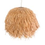 GLOBOSTAR® GUADELOUPE 02155 Boho Κρεμαστό Φωτιστικό Οροφής με Ντουί 1 x E27 AC 220-240V IP20 - Καφέ - Μ80 x Π80 x Υ60cm - Image 7