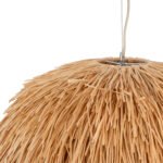 GLOBOSTAR® GUADELOUPE 02155 Boho Κρεμαστό Φωτιστικό Οροφής με Ντουί 1 x E27 AC 220-240V IP20 - Καφέ - Μ80 x Π80 x Υ60cm - Image 9