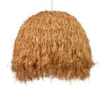 GLOBOSTAR® GUADELOUPE 02156 Boho Κρεμαστό Φωτιστικό Οροφής με Ντουί 1 x E27 AC 220-240V IP20 - Μπεζ - Μ120 x Π120 x Υ100cm - Image 2