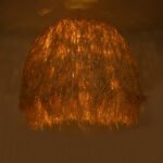 GLOBOSTAR® GUADELOUPE 02156 Boho Κρεμαστό Φωτιστικό Οροφής με Ντουί 1 x E27 AC 220-240V IP20 - Μπεζ - Μ120 x Π120 x Υ100cm - Image 3