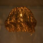 GLOBOSTAR® GUADELOUPE 02158 Boho Κρεμαστό Φωτιστικό Οροφής με Ντουί 1 x E27 AC 220-240V IP20 - Μπεζ - Μ80 x Π80 x Υ60cm - Image 3