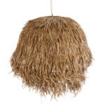 GLOBOSTAR® GUADELOUPE 02158 Boho Κρεμαστό Φωτιστικό Οροφής με Ντουί 1 x E27 AC 220-240V IP20 - Μπεζ - Μ80 x Π80 x Υ60cm - Image 7