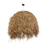 GLOBOSTAR® GUADELOUPE 02159 Boho Κρεμαστό Φωτιστικό Οροφής με Ντουί 1 x E27 AC 220-240V IP20 - Μπεζ - Μ120 x Π120 x Υ100cm - Image 4