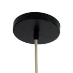 GLOBOSTAR® SAINTLUCIA 02160 Boho Κρεμαστό Φωτιστικό Οροφής με Ντουί 1 x E27 AC 220-240V IP20 - Μπεζ & Καφέ - Μ30 x Π30 x Υ90cm - Image 10