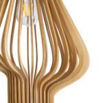 GLOBOSTAR® SCANDINAVIA 02172 Boho Κρεμαστό Φωτιστικό Οροφής με Ντουί 1 x E27 AC 220-240V IP20 - Μπεζ - Μ32 x Π32 x Υ56cm - Image 8