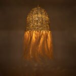 GLOBOSTAR® AREMBEPE 02179 Boho Κρεμαστό Φωτιστικό Οροφής με Ντουί 1 x E27 AC 220-240V IP20 - Μπεζ - Μ60 x Π60 x Υ130cm - Image 3