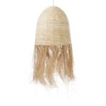 GLOBOSTAR® AREMBEPE 02179 Boho Κρεμαστό Φωτιστικό Οροφής με Ντουί 1 x E27 AC 220-240V IP20 - Μπεζ - Μ60 x Π60 x Υ130cm - Image 5