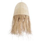 GLOBOSTAR® AREMBEPE 02179 Boho Κρεμαστό Φωτιστικό Οροφής με Ντουί 1 x E27 AC 220-240V IP20 - Μπεζ - Μ60 x Π60 x Υ130cm - Image 6