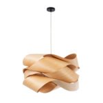 GLOBOSTAR® SARDIGNA 02180 Boho Κρεμαστό Φωτιστικό Οροφής με Ντουί 1 x E27 AC 220-240V IP20 - Καφέ - Μ60 x Π60 x Υ30cm - Image 4