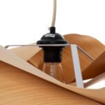 GLOBOSTAR® SARDIGNA 02180 Boho Κρεμαστό Φωτιστικό Οροφής με Ντουί 1 x E27 AC 220-240V IP20 - Καφέ - Μ60 x Π60 x Υ30cm - Image 9