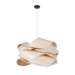 GLOBOSTAR® SARDIGNA 02181 Boho Κρεμαστό Φωτιστικό Οροφής με Ντουί 1 x E27 AC 220-240V IP20 - Μπεζ - Μ60 x Π60 x Υ30cm - Image 4