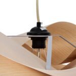 GLOBOSTAR® SARDIGNA 02181 Boho Κρεμαστό Φωτιστικό Οροφής με Ντουί 1 x E27 AC 220-240V IP20 - Μπεζ - Μ60 x Π60 x Υ30cm - Image 9