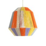 GLOBOSTAR® SALERNO 02188 Boho Κρεμαστό Φωτιστικό Οροφής με Ντουί 1 x E27 AC 220-240V IP20 - Πολύχρωμο - Μ50 x Π50 x Υ50cm - Image 5