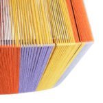 GLOBOSTAR® SALERNO 02188 Boho Κρεμαστό Φωτιστικό Οροφής με Ντουί 1 x E27 AC 220-240V IP20 - Πολύχρωμο - Μ50 x Π50 x Υ50cm - Image 8