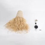 GLOBOSTAR® LETA 02189 Boho Κρεμαστό Φωτιστικό Οροφής με Ντουί 1 x E27 AC 220-240V IP20 - Μπεζ - Μ34 x Π34 x Υ70cm - Image 10