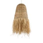 GLOBOSTAR® PORTOFERRAIO 02190 Boho Κρεμαστό Φωτιστικό Οροφής με Ντουί 1 x E27 AC 220-240V IP20 - Μπεζ - Μ60 x Π60 x Υ120cm - Image 8