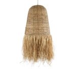 GLOBOSTAR® PORTOFERRAIO 02190 Boho Κρεμαστό Φωτιστικό Οροφής με Ντουί 1 x E27 AC 220-240V IP20 - Μπεζ - Μ60 x Π60 x Υ120cm - Image 7