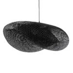 GLOBOSTAR® MEXICO 02203 Boho Κρεμαστό Φωτιστικό Οροφής με Ντουί 1 x E27 AC 220-240V IP20 - Μαύρο - Μ100 x Π62 x Υ33cm - Image 2