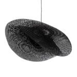 GLOBOSTAR® MEXICO 02203 Boho Κρεμαστό Φωτιστικό Οροφής με Ντουί 1 x E27 AC 220-240V IP20 - Μαύρο - Μ100 x Π62 x Υ33cm - Image 6