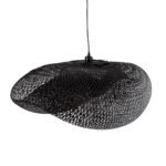 GLOBOSTAR® MEXICO 02203 Boho Κρεμαστό Φωτιστικό Οροφής με Ντουί 1 x E27 AC 220-240V IP20 - Μαύρο - Μ100 x Π62 x Υ33cm - Image 7