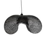 GLOBOSTAR® MEXICO 02203 Boho Κρεμαστό Φωτιστικό Οροφής με Ντουί 1 x E27 AC 220-240V IP20 - Μαύρο - Μ100 x Π62 x Υ33cm - Image 9