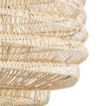 GLOBOSTAR® OREGON 02207 Boho Κρεμαστό Φωτιστικό Οροφής με Ντουί 1 x E27 AC 220-240V IP20 - Μπεζ - Μ80 x Π80 x Υ65cm - Image 8