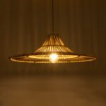 GLOBOSTAR® PALERMO 02208 Boho Κρεμαστό Φωτιστικό Οροφής με Ντουί 1 x E27 AC 220-240V IP20 - Μπεζ - Μ60 x Π60 x Υ20cm - Image 3