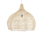 GLOBOSTAR® ADEJE 02210 Boho Κρεμαστό Φωτιστικό Οροφής με Ντουί 1 x E27 AC 220-240V IP20 - Μπεζ - Μ60 x Π60 x Υ60cm - Image 2