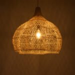 GLOBOSTAR® ADEJE 02210 Boho Κρεμαστό Φωτιστικό Οροφής με Ντουί 1 x E27 AC 220-240V IP20 - Μπεζ - Μ60 x Π60 x Υ60cm - Image 3