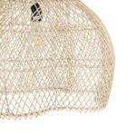 GLOBOSTAR® ADEJE 02210 Boho Κρεμαστό Φωτιστικό Οροφής με Ντουί 1 x E27 AC 220-240V IP20 - Μπεζ - Μ60 x Π60 x Υ60cm - Image 8