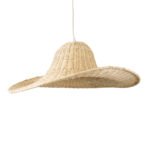 GLOBOSTAR® ESPARGOS 02214 Boho Κρεμαστό Φωτιστικό Οροφής με Ντουί 1 x E27 AC 220-240V IP20 - Μπεζ - Μ70 x Π70 x Υ35cm - Image 2