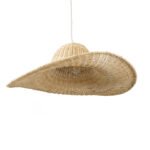 GLOBOSTAR® ESPARGOS 02214 Boho Κρεμαστό Φωτιστικό Οροφής με Ντουί 1 x E27 AC 220-240V IP20 - Μπεζ - Μ70 x Π70 x Υ35cm - Image 5