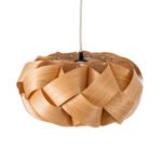 GLOBOSTAR® SARDIGNA 02217 Boho Κρεμαστό Φωτιστικό Οροφής με Ντουί 1 x E27 AC 220-240V IP20 - Καφέ - Μ40 x Π40 x Υ20cm - Image 7