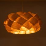 GLOBOSTAR® SARDIGNA 02218 Boho Κρεμαστό Φωτιστικό Οροφής με Ντουί 1 x E27 AC 220-240V IP20 - Καφέ - Μ60 x Π60 x Υ30cm - Image 3