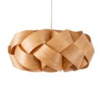 GLOBOSTAR® SARDIGNA 02218 Boho Κρεμαστό Φωτιστικό Οροφής με Ντουί 1 x E27 AC 220-240V IP20 - Καφέ - Μ60 x Π60 x Υ30cm - Image 5