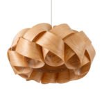 GLOBOSTAR® SARDIGNA 02218 Boho Κρεμαστό Φωτιστικό Οροφής με Ντουί 1 x E27 AC 220-240V IP20 - Καφέ - Μ60 x Π60 x Υ30cm - Image 6